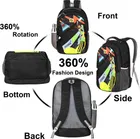 PU Backpack for Men & Women 