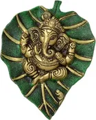 Metal God Ganeshji Wall Hanging 