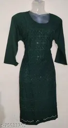 Cotton Embroidered Kurti for Women 