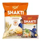 10X Shakti Chakki Fresh Atta 10 Kg+ 10X Shakti Premium Sooji 500 g