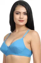 Cotton Blend Padded Bra for Women 