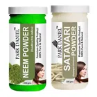 Park Daniel 100% Pure & Natural Neem Powder & Satavari Powder 
