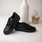 Shoetopia Girls Sneakers Black 