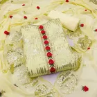 Unstitched  Embroidered Dress Material for Women & Girls 