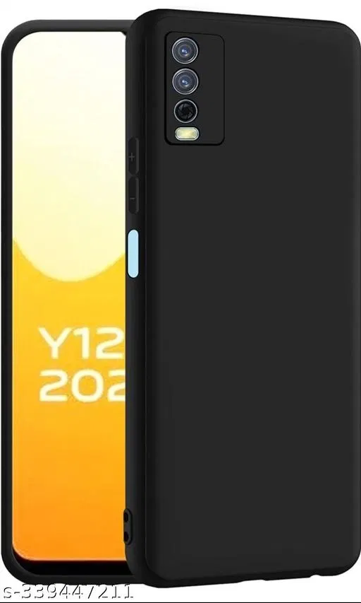 Silicone Mobile Cover for Vi-vo Y12s / Y20 / Y20i / Y20G / Y20A / Y20T / Y11s (Multicolor)