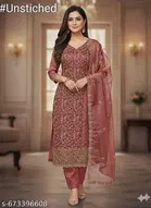 Embroidered Punjabi/All Over Suits for Women 