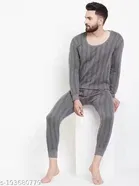 Cotton Blend Thermal Set for Men, Assorted 