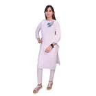Rayon Embroidered Kurti for Women 