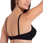 Cotton Solid Non-Padded Bras for Women, Pack of 4 