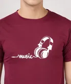 Round Neck Printed T-Shirt for Men 