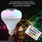 Remote Control Bluetooth Speaker cum LED Bulb 