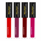 Non Transfer Waterproof Liquid Matte Mini Lipstick Combo, Red, Purple Maroon, Magenta, 16 ml [Pack of 4]