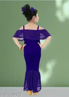 Cotton Blend Printed Jumpsuit for Girls 