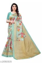 Art Silk Printed Saree for Women 
