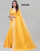 Chanderi Cotton Solid Saree for Women 