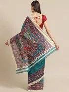 Khadi Printed Saree for Women 