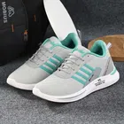 Sports Shoes for Men (Grey & White, 6)