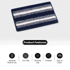 Status Microfiber Anti Slip Stripe Doormat 38x58cm
