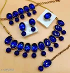 Elegant Alloy & Pearl Jewellery Sets