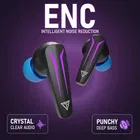TECHFIRE Bullets 121 Wireless Earbuds with RGB - 40H [Black]