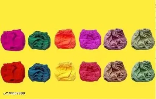 Laddu Gopal Nappy Panty, Pack of 12 (Multicolor, 12)