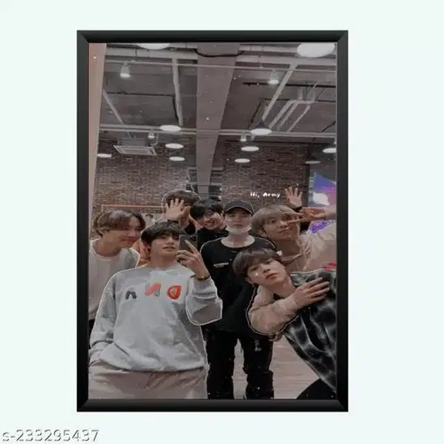Plastic Photo Frame (Multicolor, 5x7 inches)