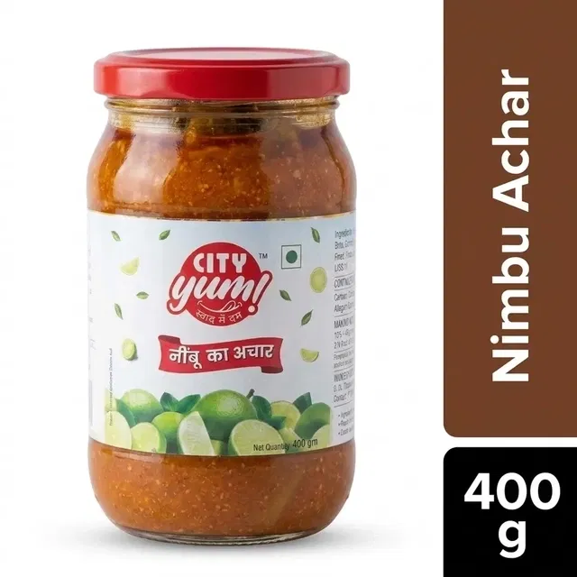 सिटी यम नींबू अचार 400 g