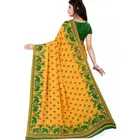 Georgette Printed Saree for Women 
