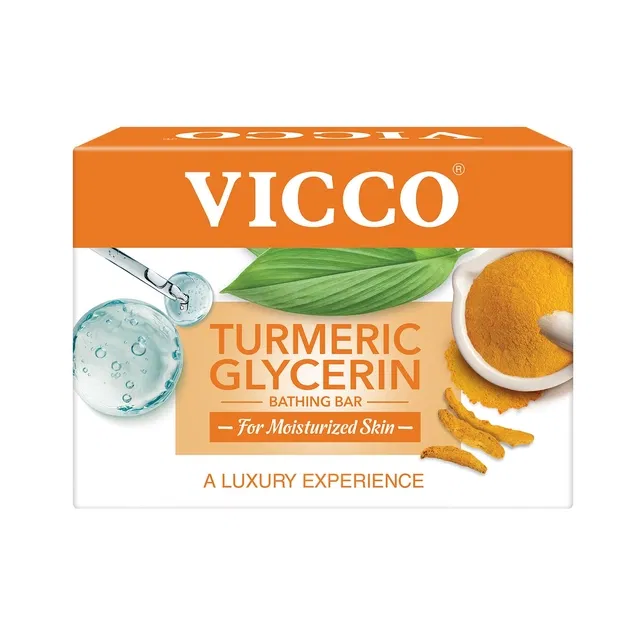 विक्को टर्मरिक ग्लिसरीन बाथिंग बार 50 g