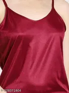 Satin Nightdress Set for Women 