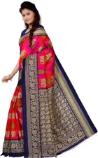 Mysore Silk Printed Saree for Women 