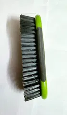 Plastic Heavy Duty Laundry Brush with Rubber Grip 