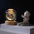 3D Galaxy Crystal Moon Light 