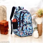 Polyester Backpack Bag, Multicolor