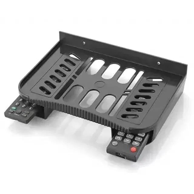 Set top Box | WiFi Router Holder Wooden Wall Shelves | Stand Wall Mount With Two Holder