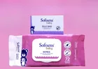 Softsens Baby Wipes - 72 Pcs + (Free Softsens Baby Milk Bar)