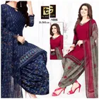 Synthetic Unstitched Dress Material for Women & Girls 