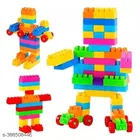 Plastic 60 Pcs Block Toys Set for Kids 