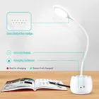 Immutable Long Arm Study Desk Light with 3 Shades Touch Control Light Advanced Pen and Mobile Holder Design Table Lamp  
