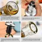 Stainless Steel & Glass Oil Dispenser Bottle 500ML