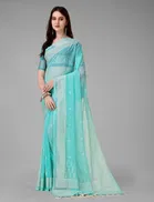 Silk Embellished Saree for Women 