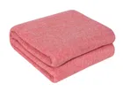 Combo Pack of 4 Arch Melange Fleece Blanket 380gms 120x220cm Pink