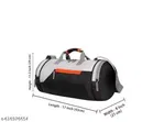 PRAYER POLYESTER GYM BAG/UNISEX GYM BAGS/ADJUSTABLE SHOULDER BAG FOR MEN/DUFFLE GYM BAGS FOR MEN/CARRY GYM ACCESSORIES/FITNESS BAG/SPORTS &TRAVEL BAG/GYM KIT BAG WITH SEPARATE SHOES POCKET 