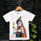 Round Neck Printed T-Shirt for Boys 