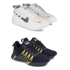 Sports Shoes for Men, Multicolor, Pack of 2 