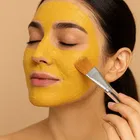 Ubtan Face Pack With Gulab Jal & Applying Brush 