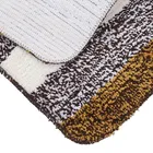 Status Stripe Anti Skid Bathmat 30x45cm Brown