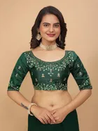 Georgette Embroidered Saree for Women 