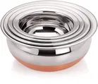 LEROYAL  Stainless Steel Copper Bottom Handi Pot Set 