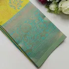 Dola Silk Zari Woven Saree for Women, Lemon Yellow 